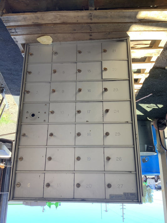 Aluminum Mail Boxes (Read Description Pricing)