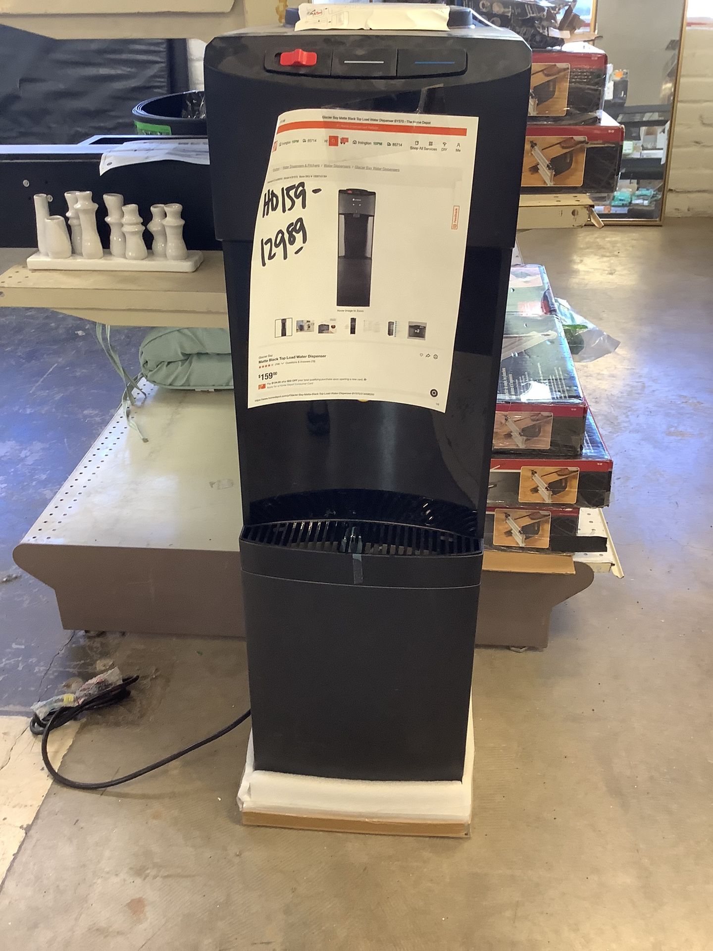 Top Load Water Dispenser