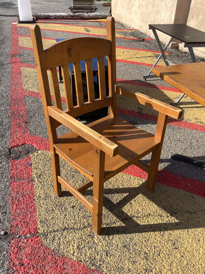 Wooden Table and 2 Chairs
