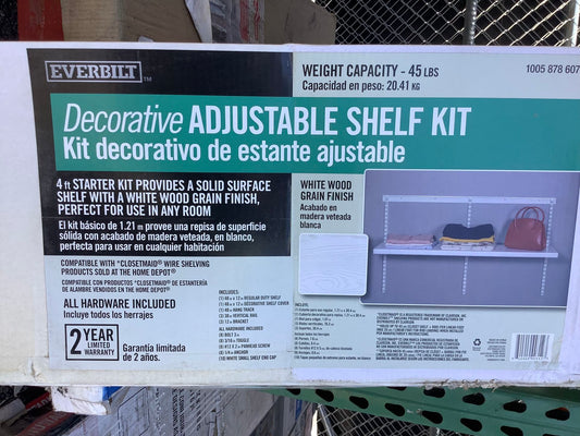 4 ft. Shelf Kit (Clearance Sale)