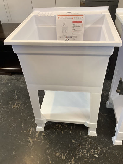 24 in. Laundry/Utility Sink w/ Faucet