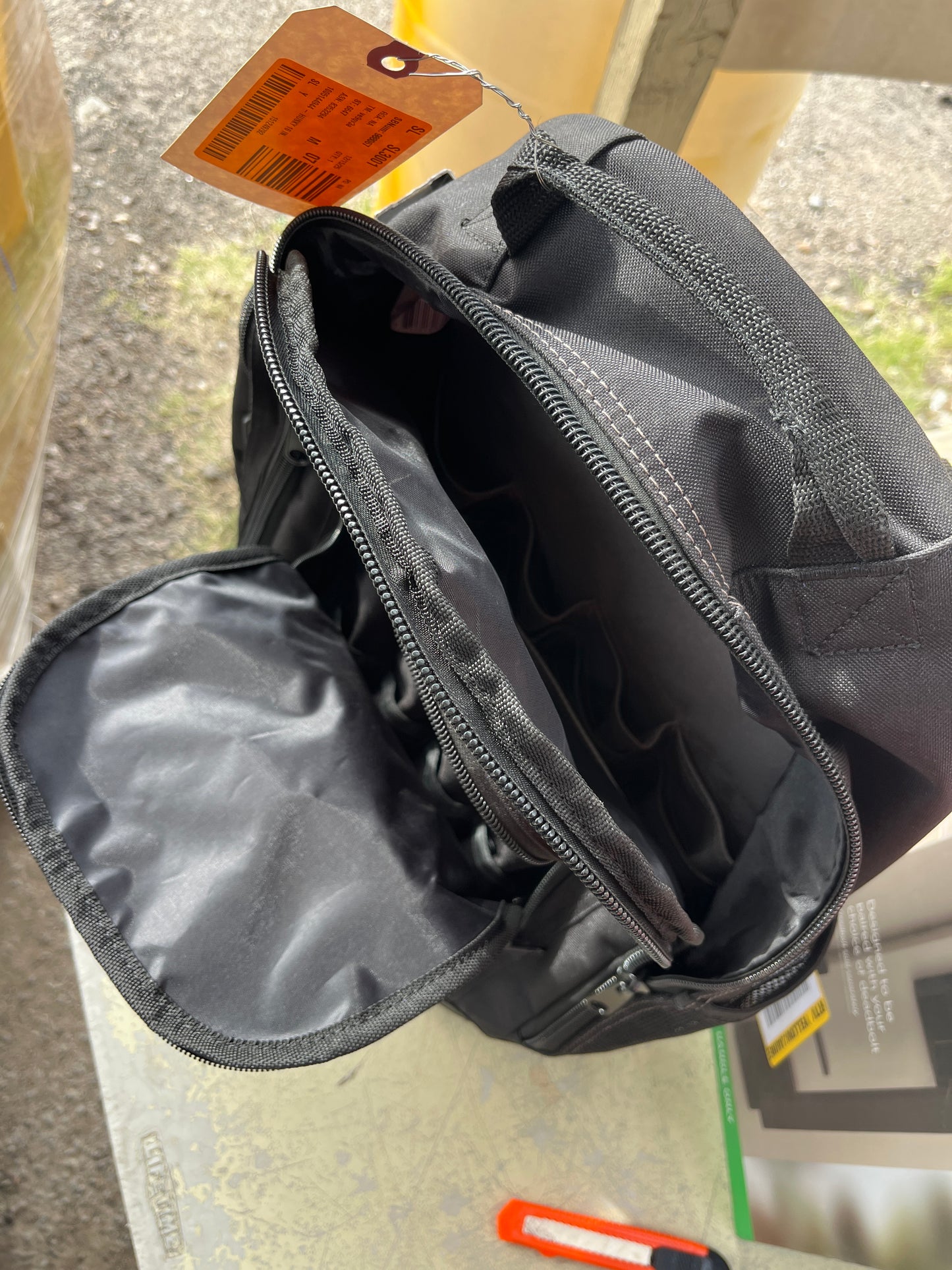 16 inch husky, heavy duty tool backpack