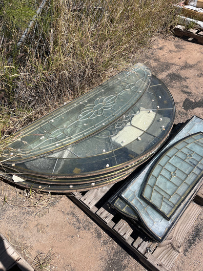 Leaded glass windows