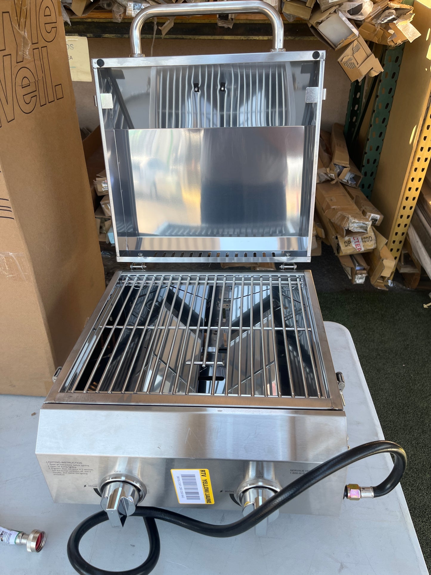 Nexgrill stainless steel portable