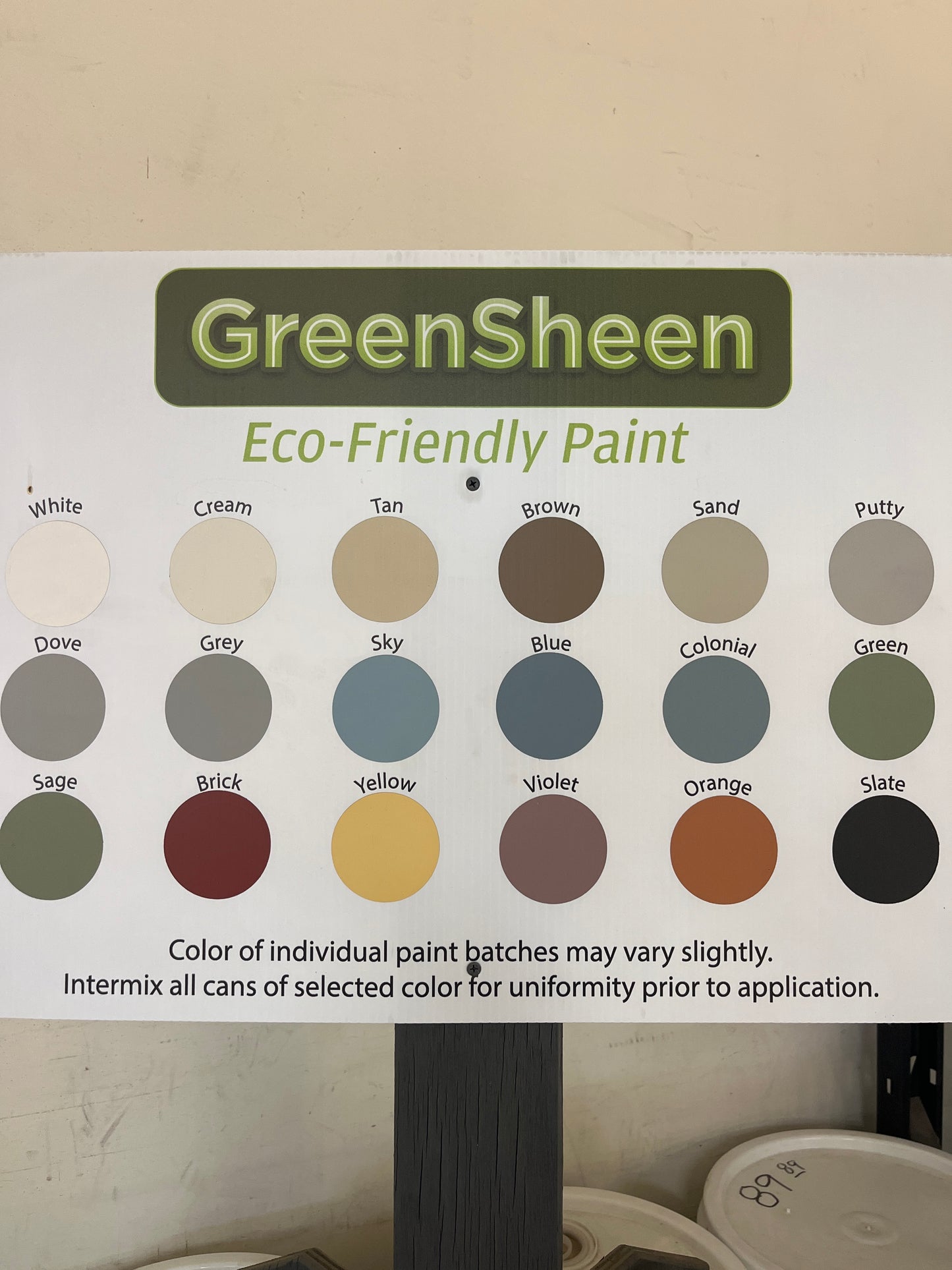 Greensheen eco-friendly Paint