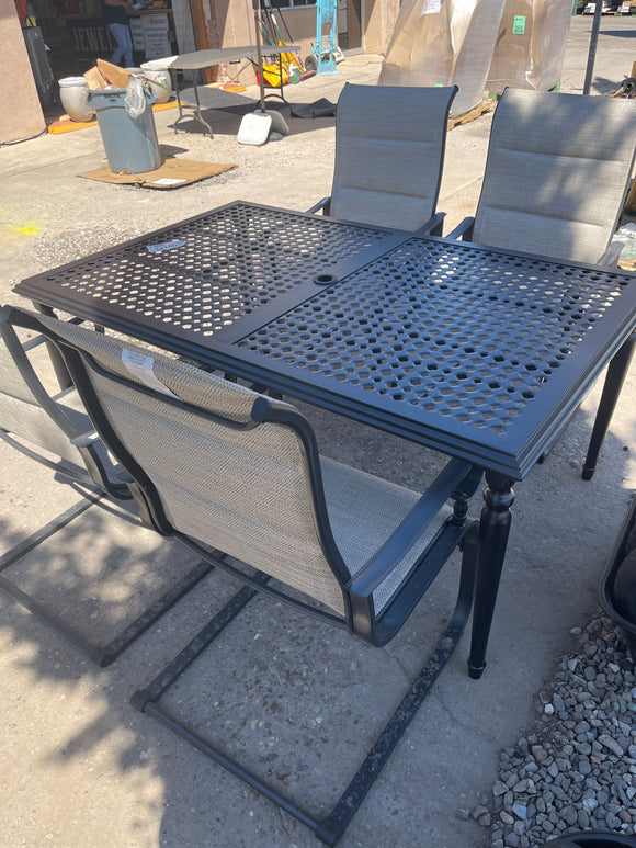 Outdoor table and chairs. NEW!