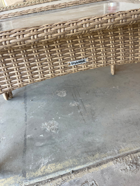 Variety of rattan furniture