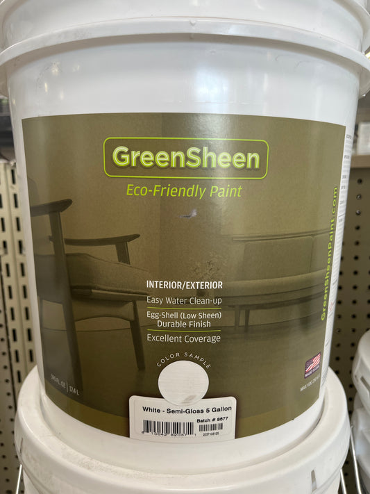 Semi gloss white paint
