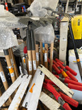 Shovels,rakes,hoes,brooms and more!