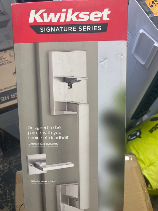 Kwikset signature series door handle