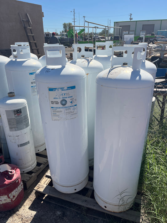 Nitrogen storage vessels