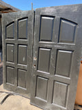 12 panel Solid wood door set