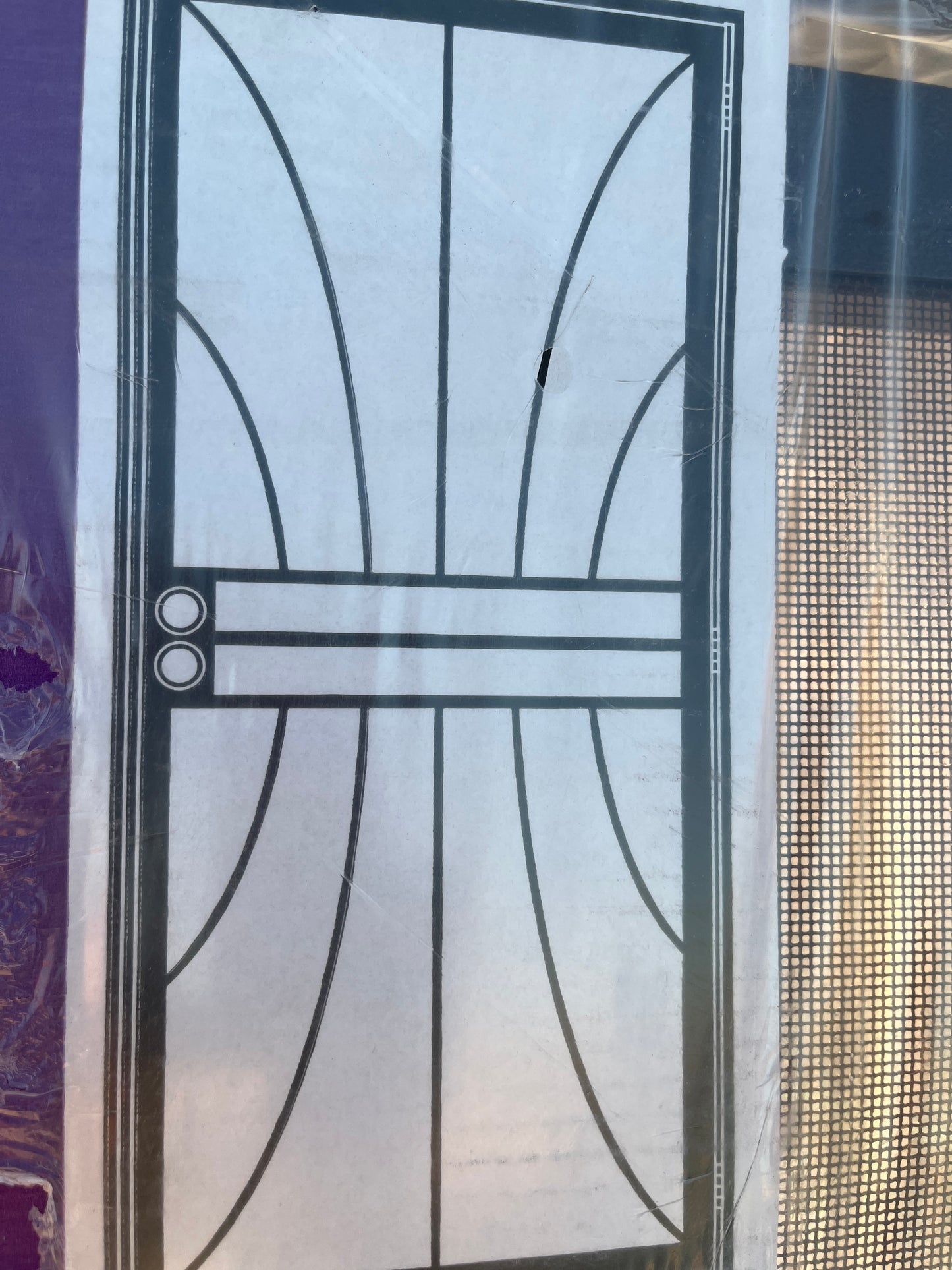 Meridian, enhanced security copper door