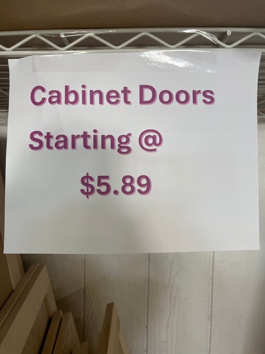 Cabinet doors