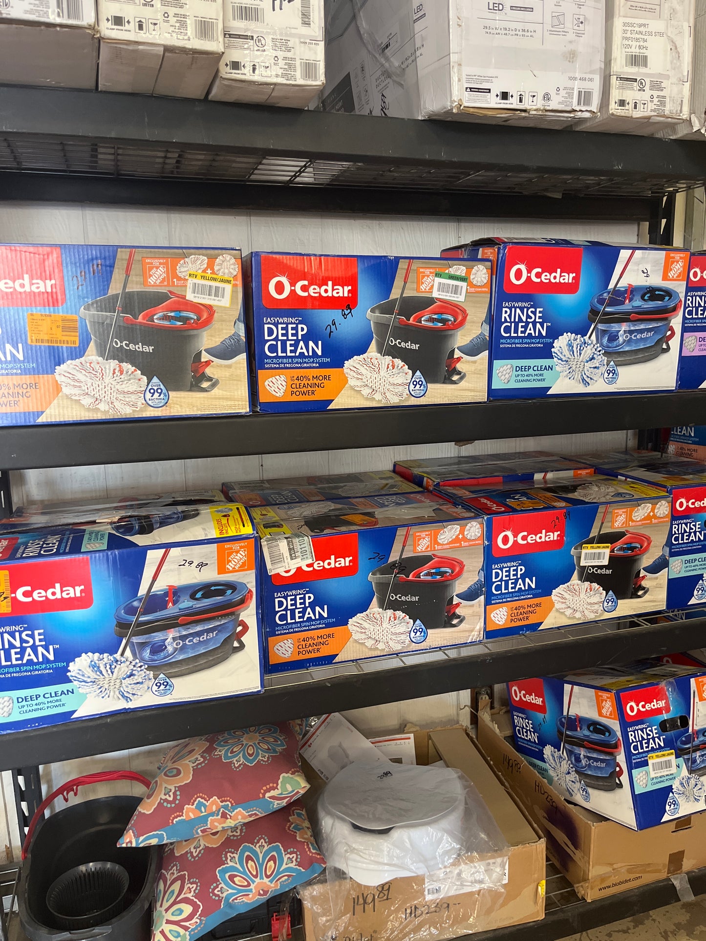 O’Cedar easywring mop system