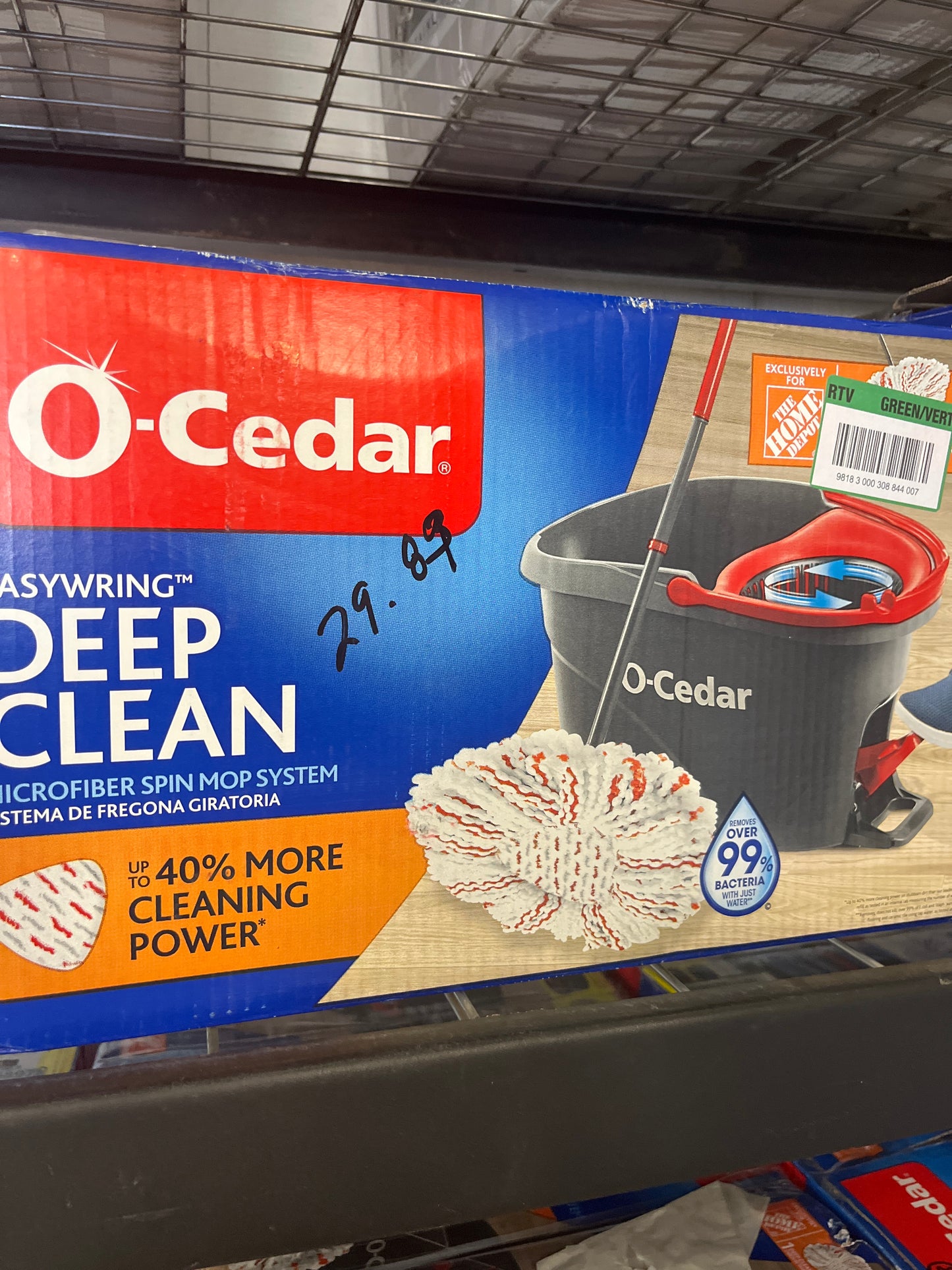 O’Cedar easywring mop system
