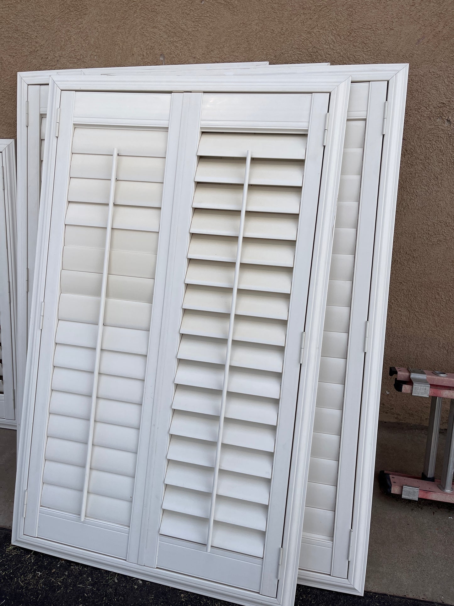 Gorgeous vinyl shutters