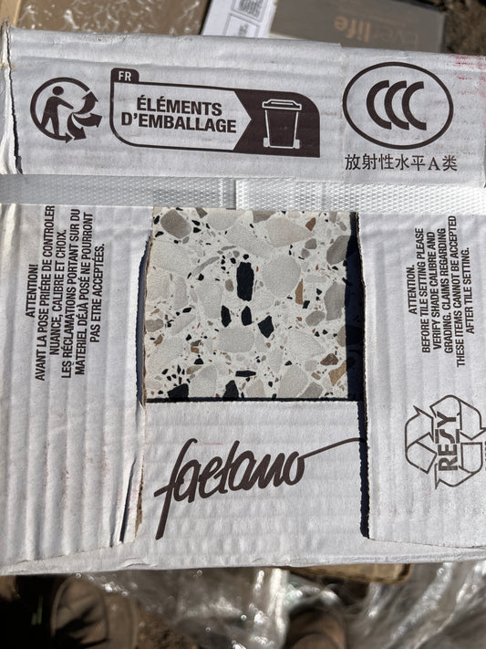 Grain Bianco 8 x 8 tile