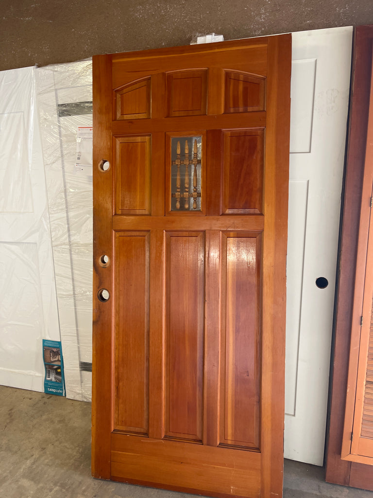 Beautiful nine panel front door