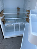 18 ft.³ stainless steel refrigerator