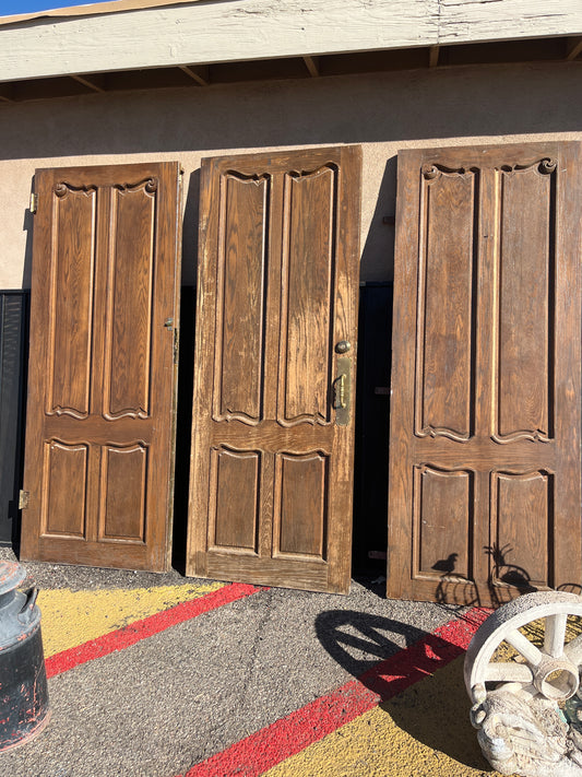 Heavy, heavy, heavy set of three doors