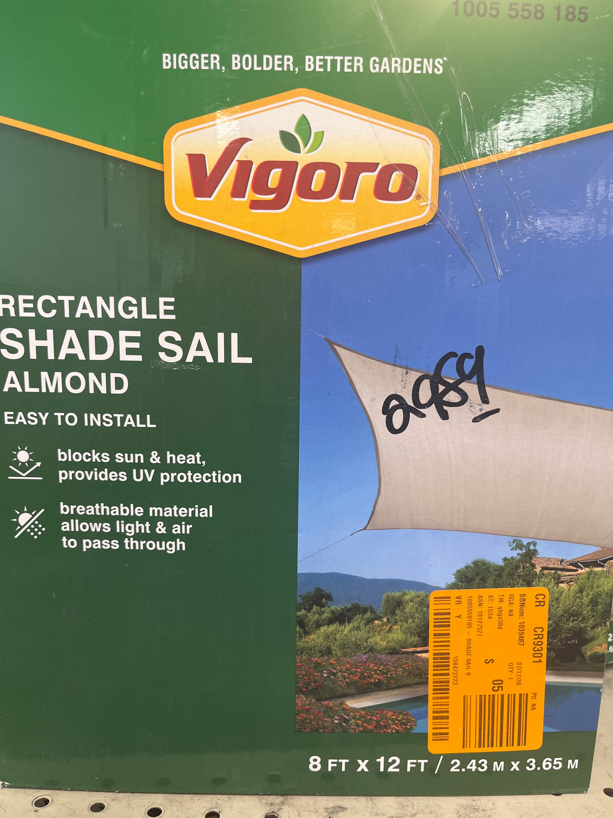 Shade sail