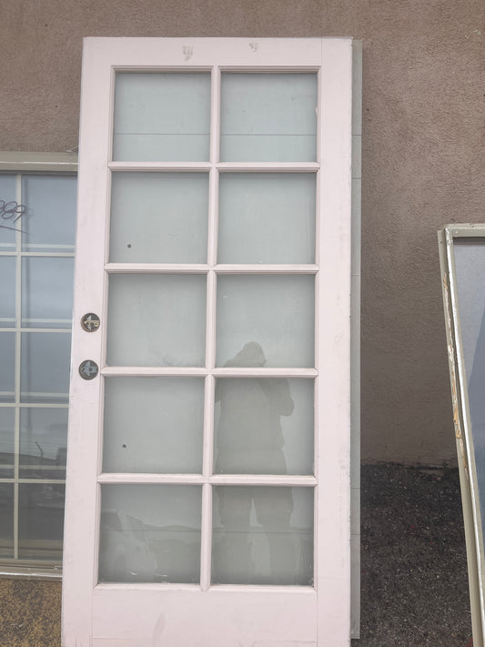 Ten light French door