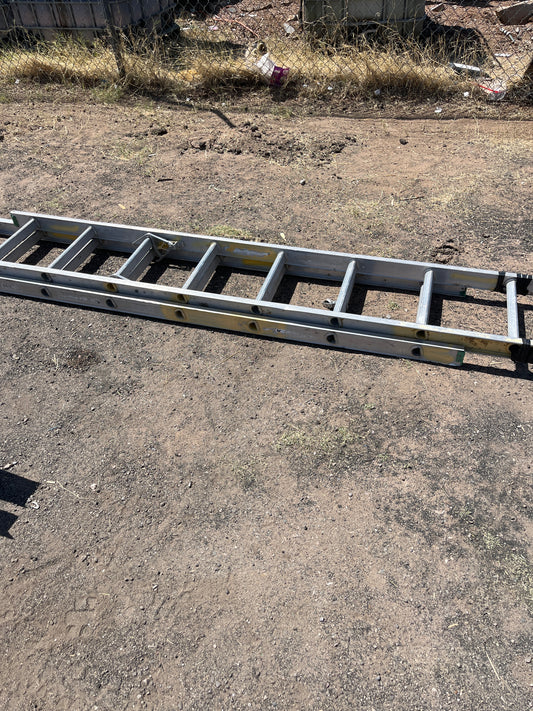 16 foot aluminum extension ladder
