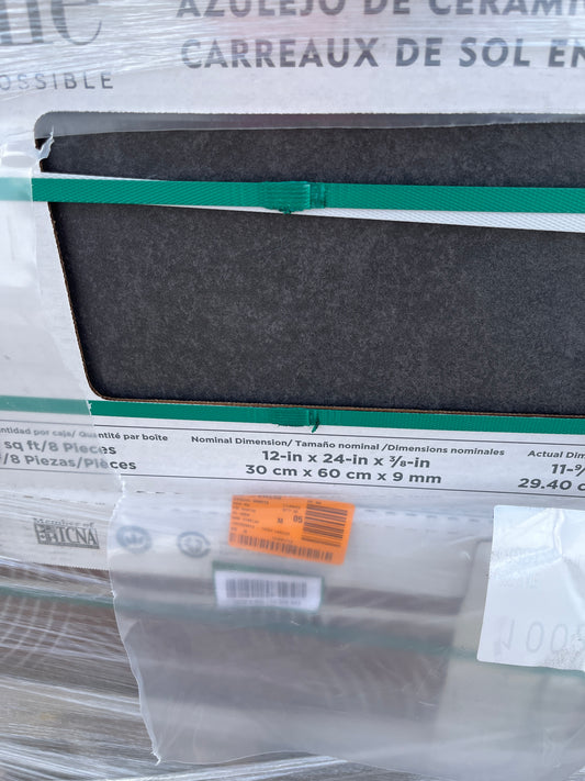 Daltile Cascade Ridge 24 x 12 slate, ceramic floor tile