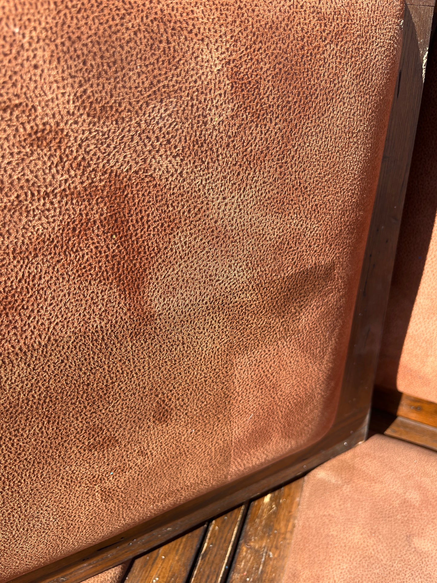 Leather kitchen corner booth