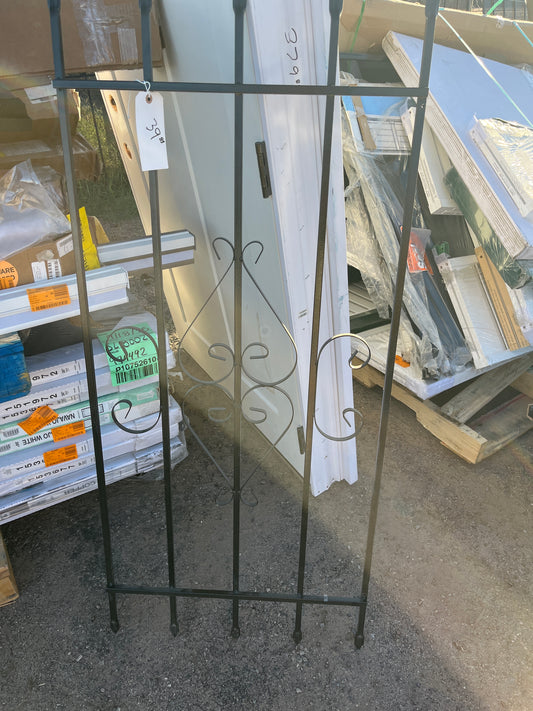 Wrought iron window guard