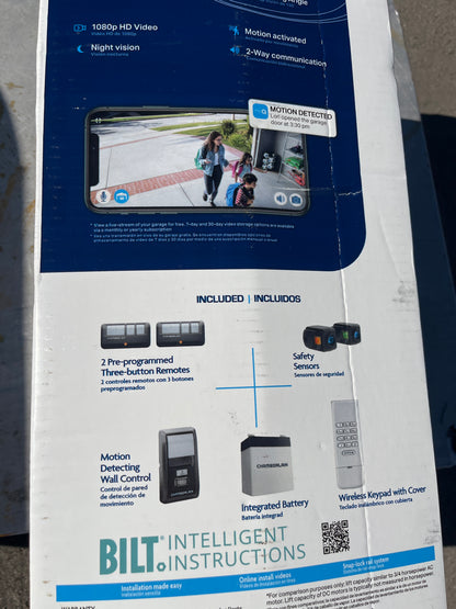 Chamberlain video smart garage door opener