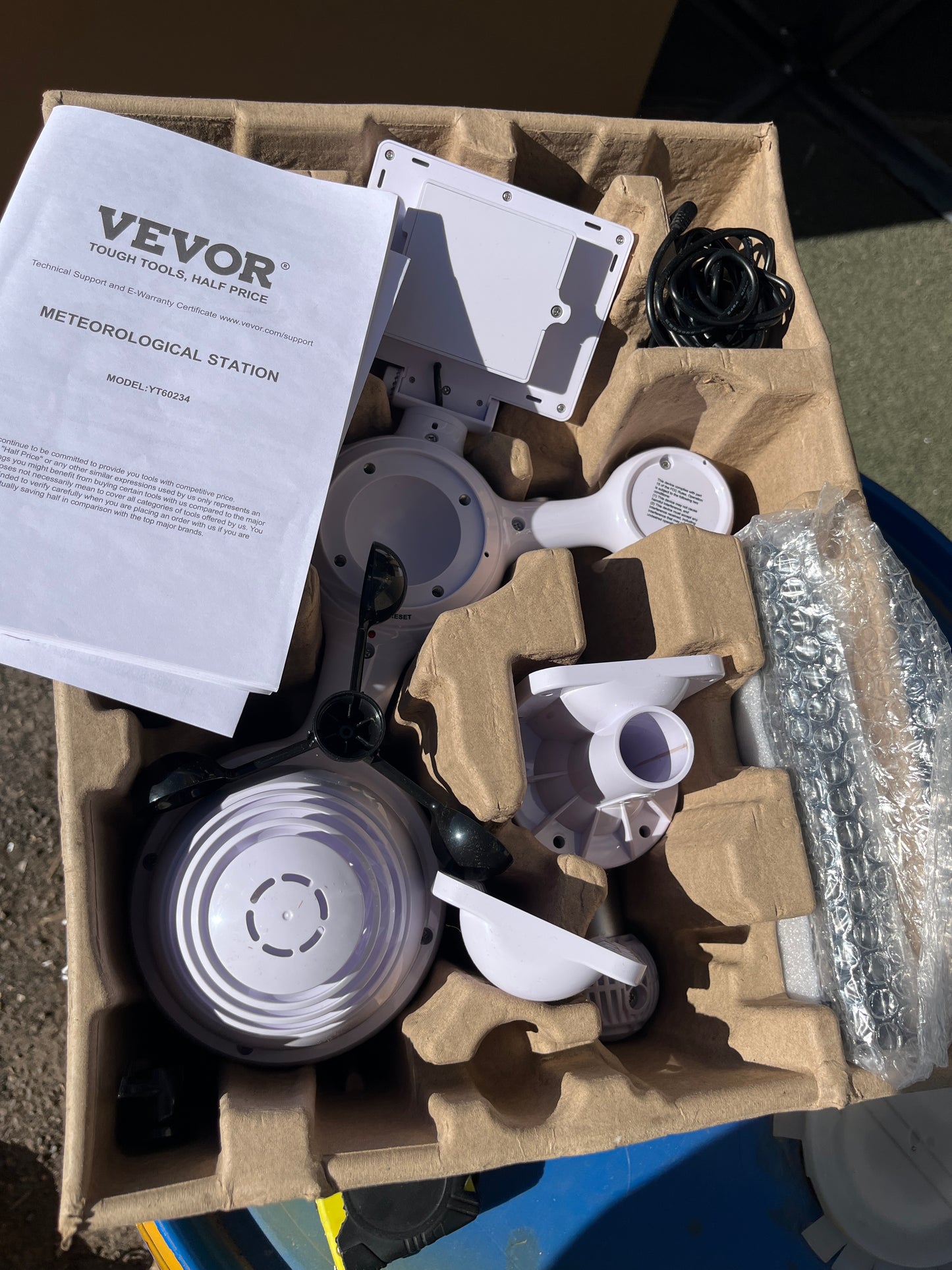 Vevor meteorological station