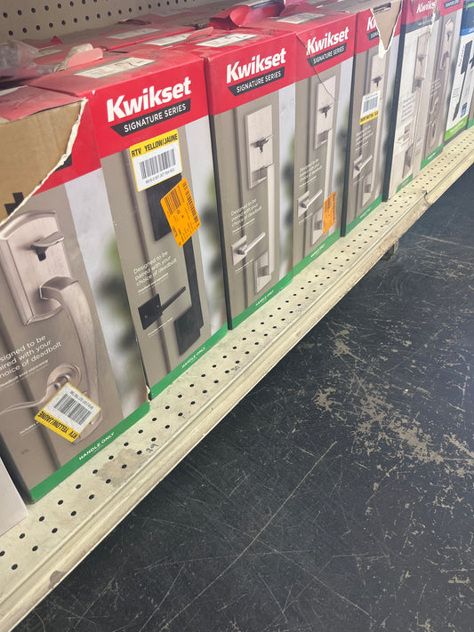 Kwikset signature series door handle