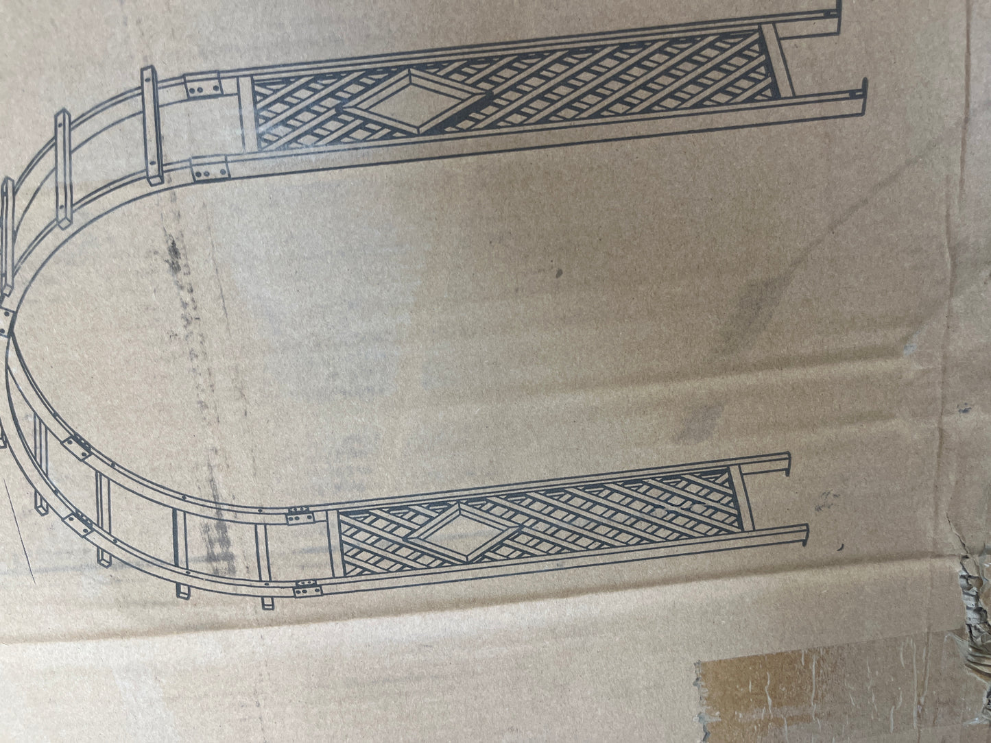 Garden Arbor trellis archway