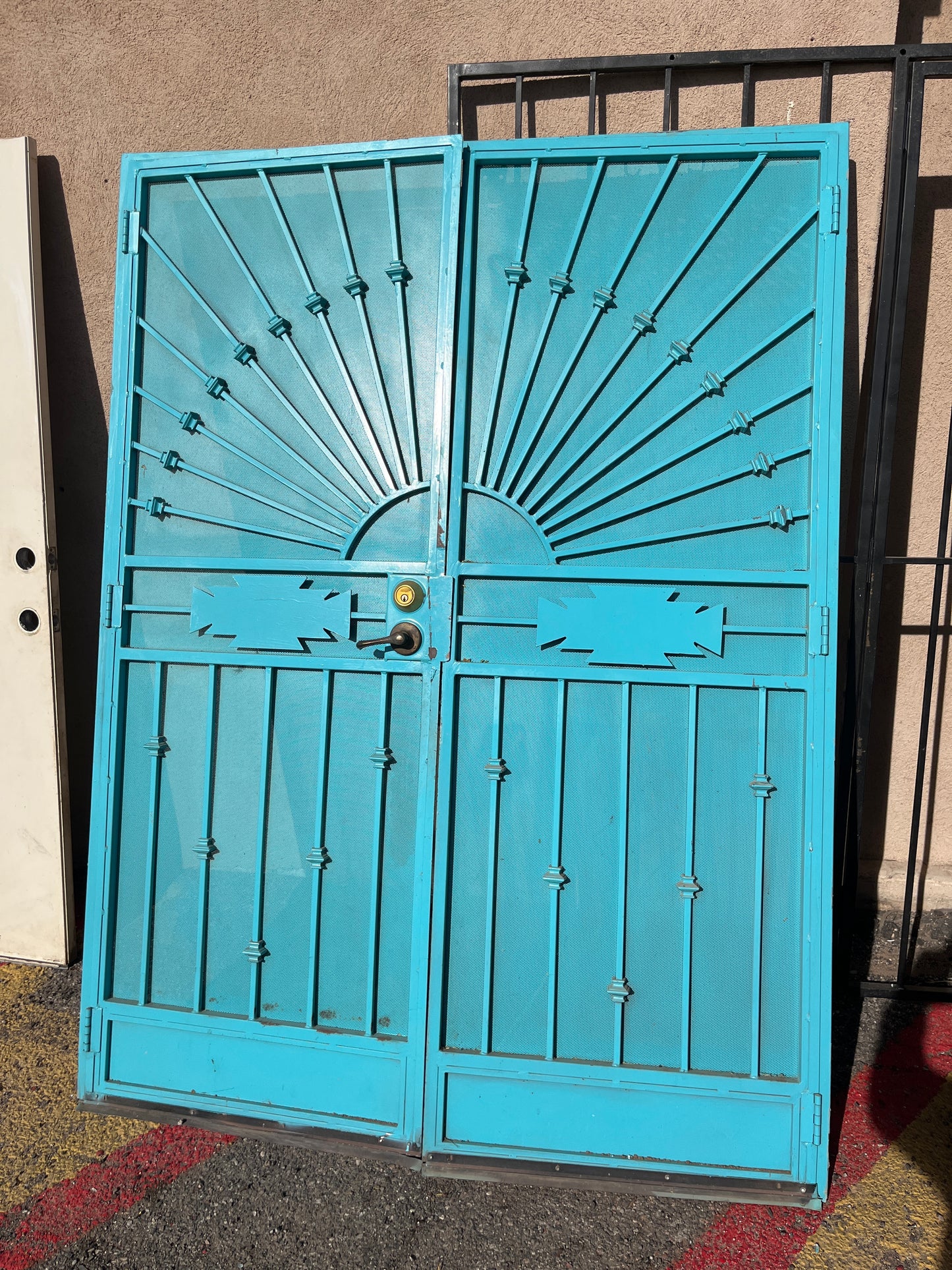 Double security door