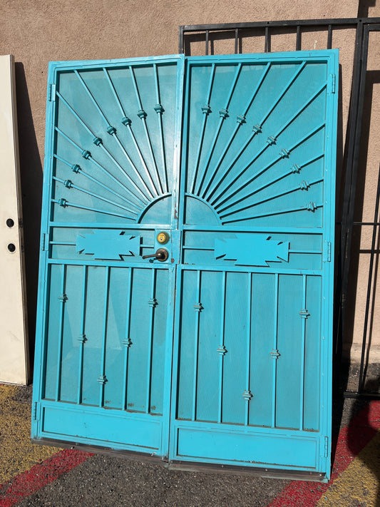 Double security door