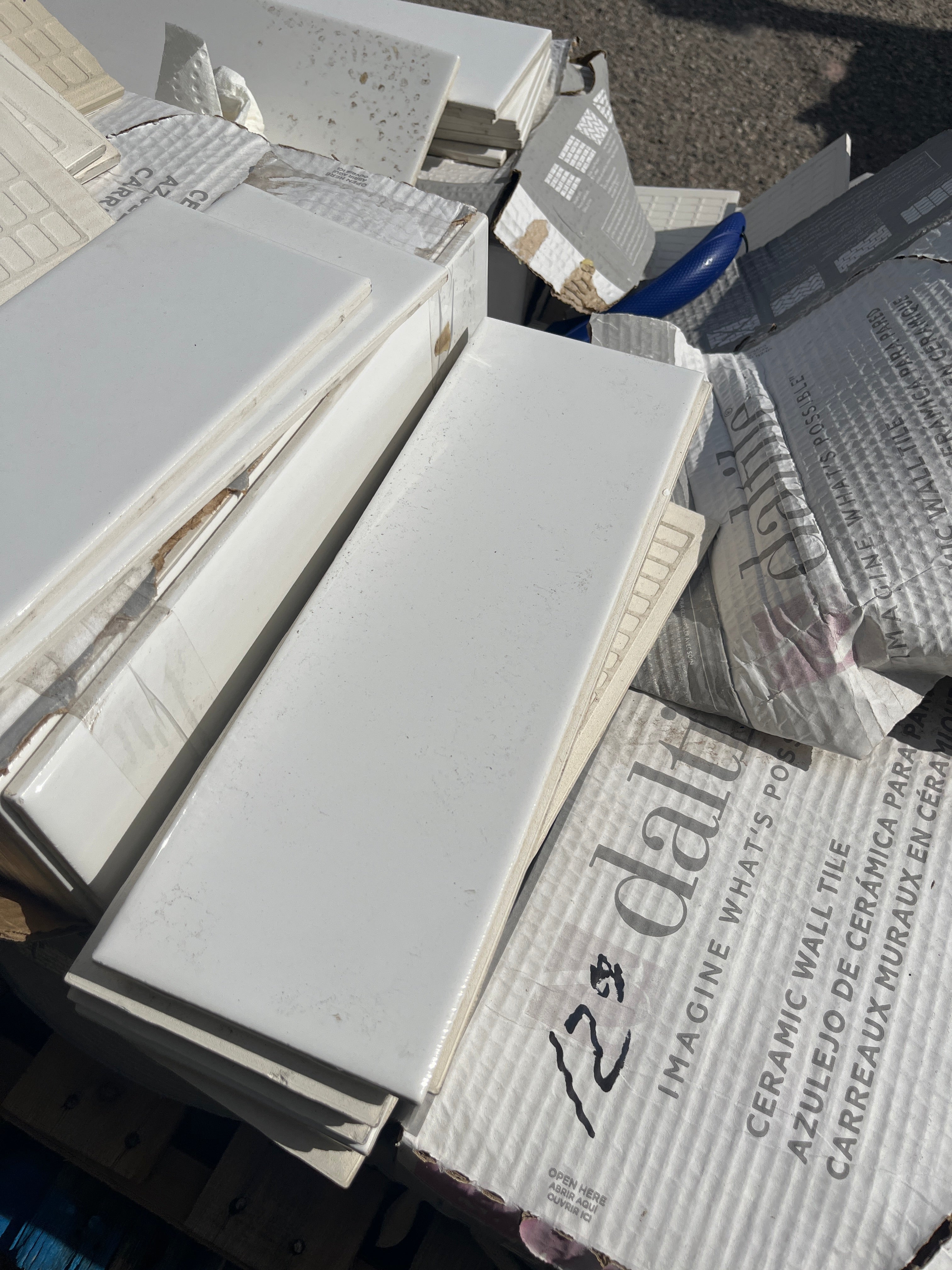 White Restore Bright white restore 12 x 4 tile – Gersons Building Materials