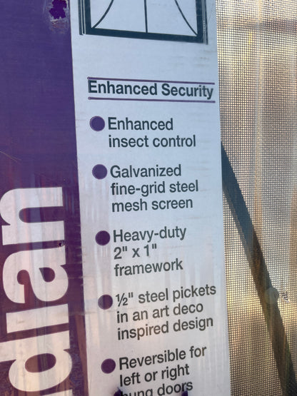 Meridian, enhanced security copper door