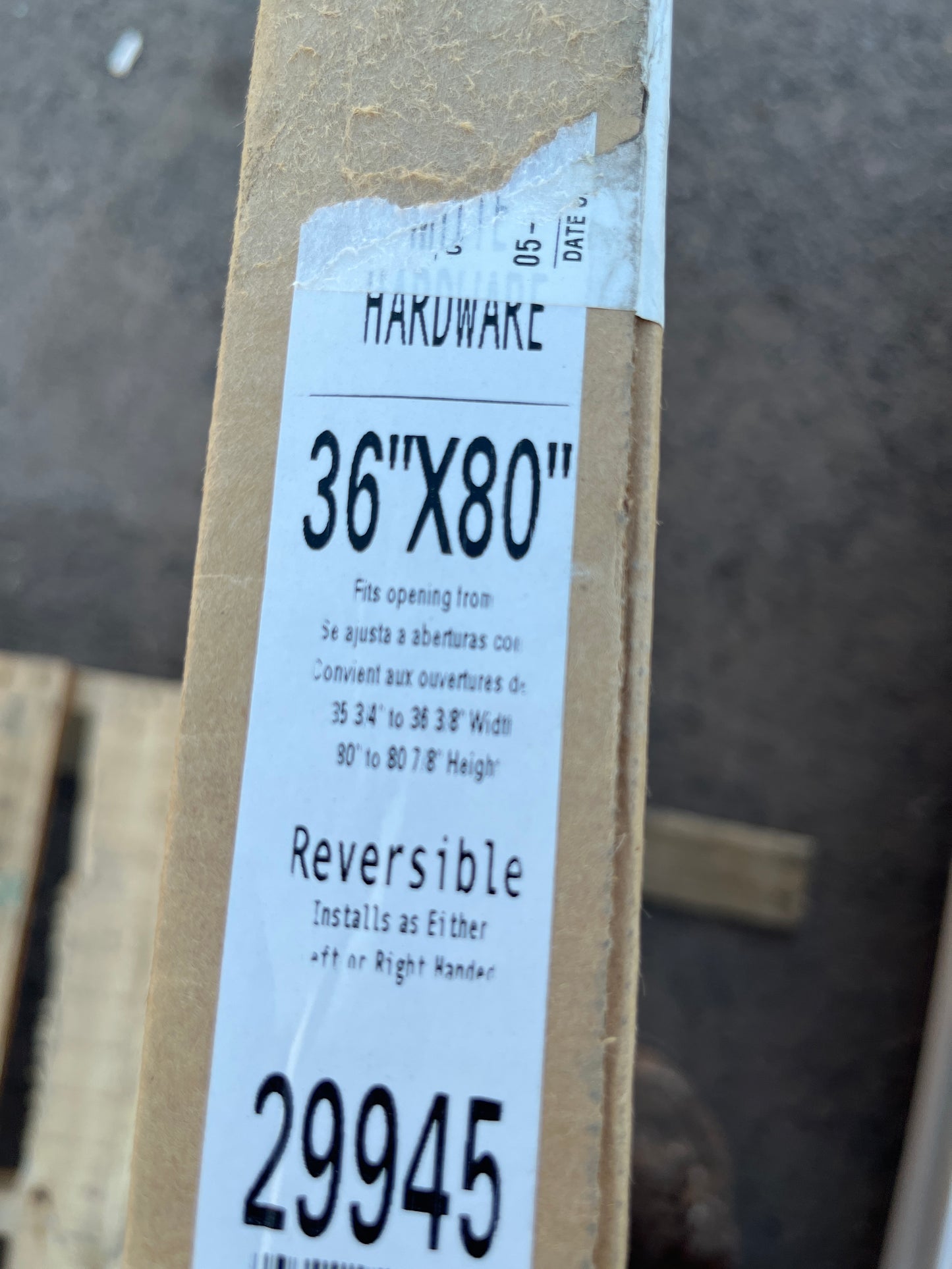 Andersen storm and screen door