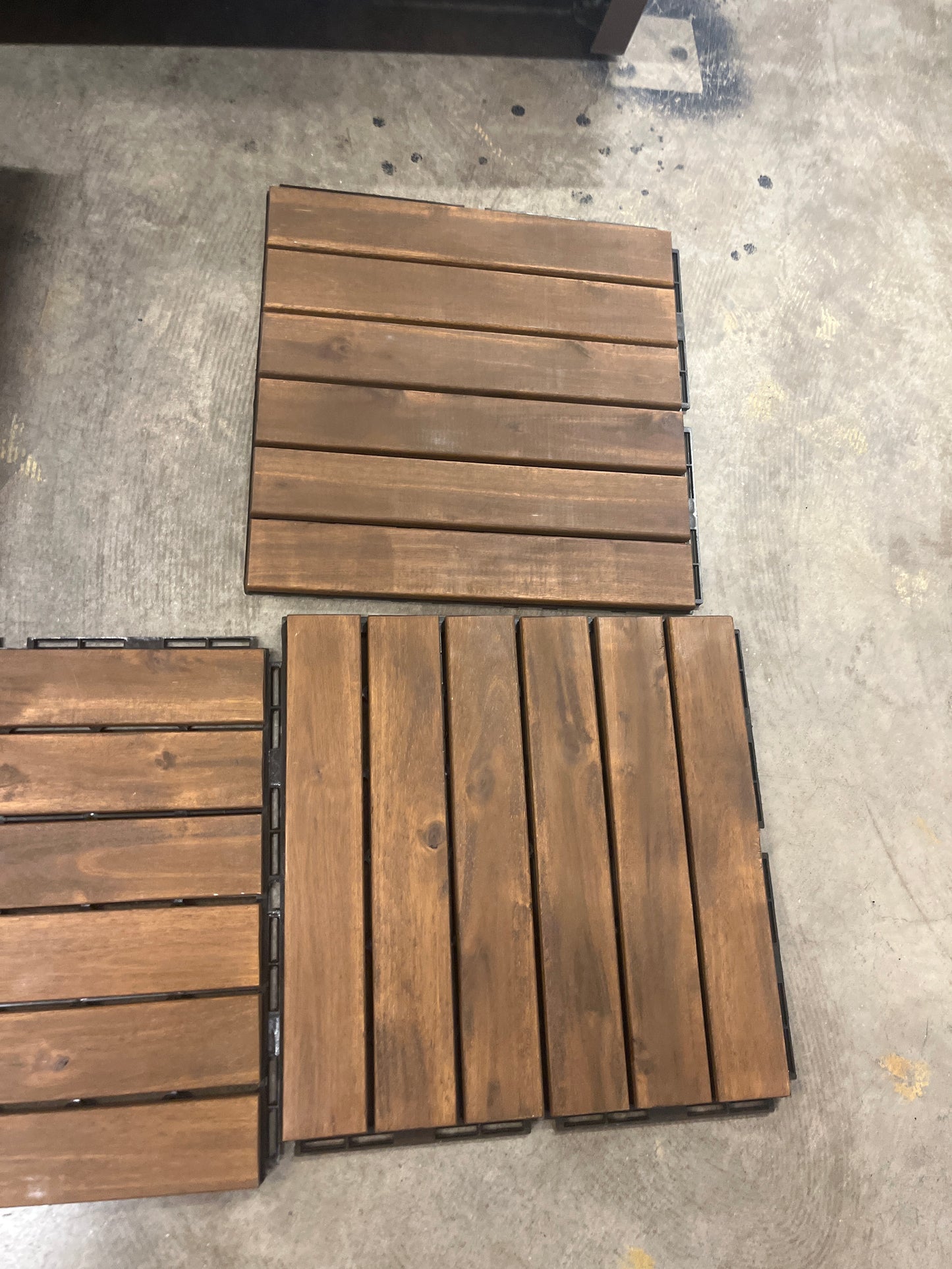 Wood 12 x 12 flooring