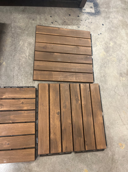 Wood 12 x 12 flooring