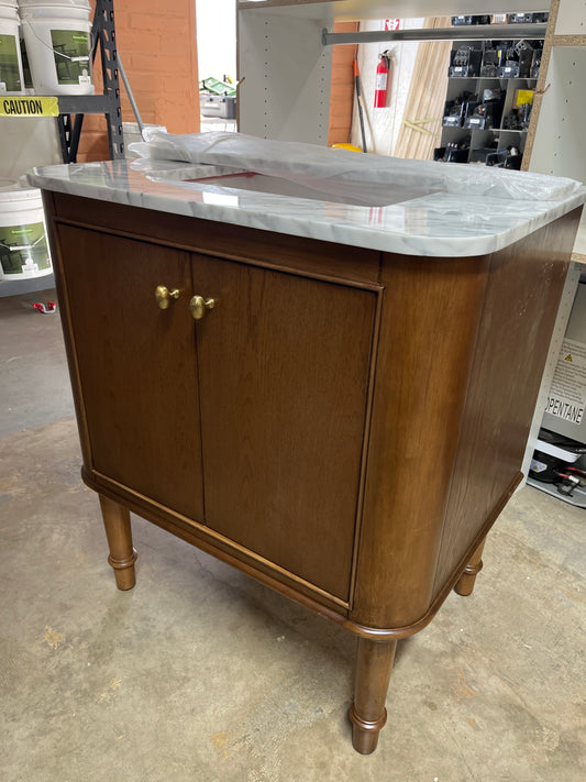 Collette 30 inch vanity with top