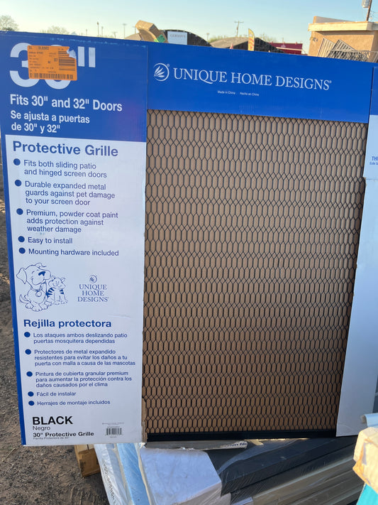30 inch protective grill for doors