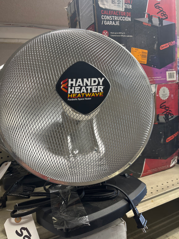 Parabolic space heater