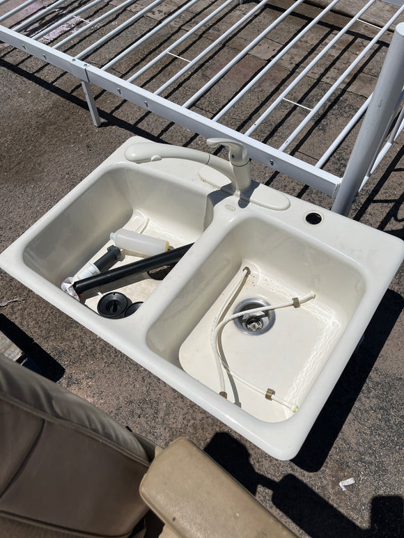 Kohler cast-iron sink