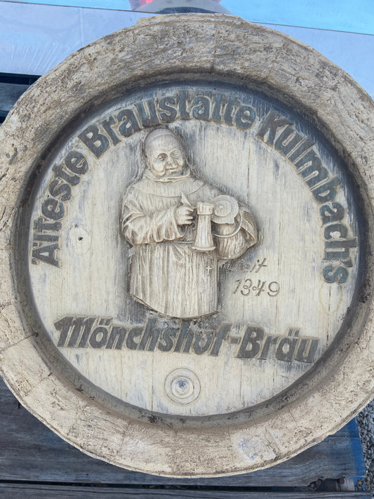 German beer sign