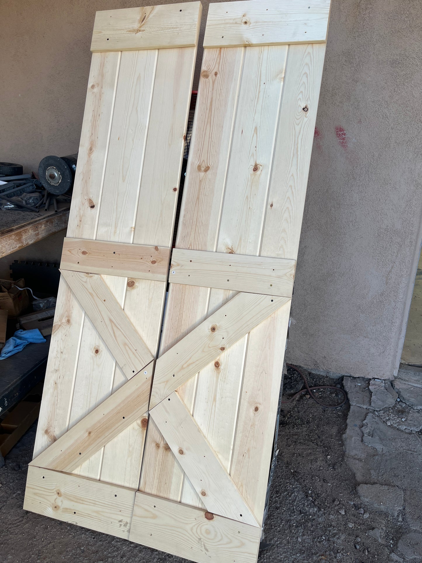 CalHome split barn door