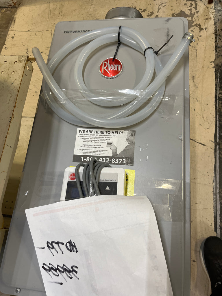 Tankless water heater Rheem