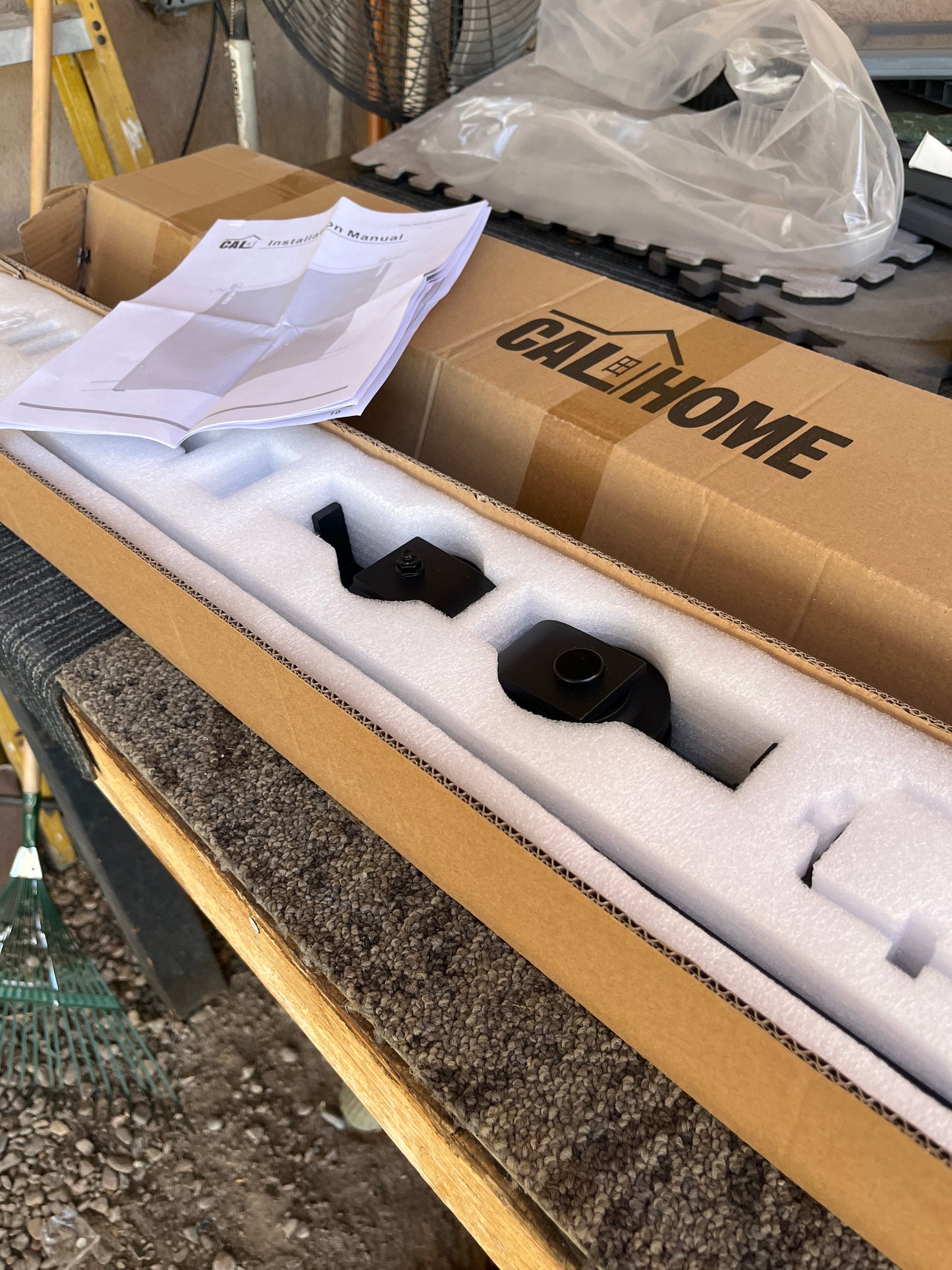 CalHome split barn door